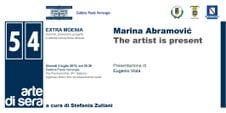 Marina Abramović. The artist is present